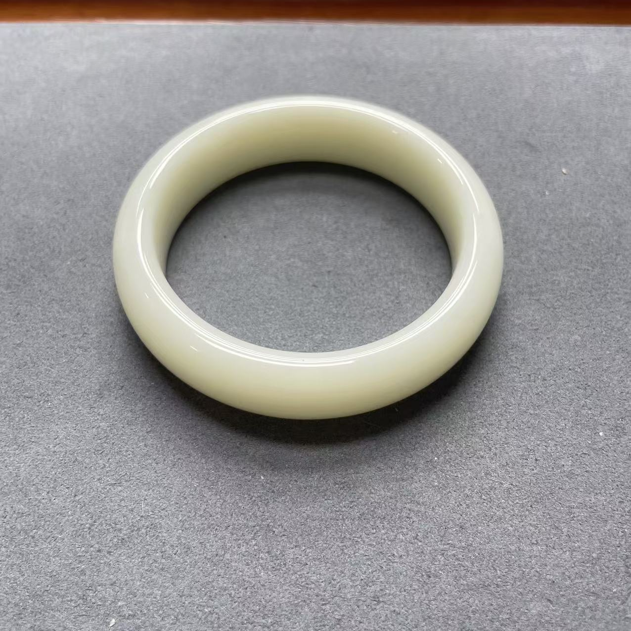 和田玉白玉手镯 下单选择圈口