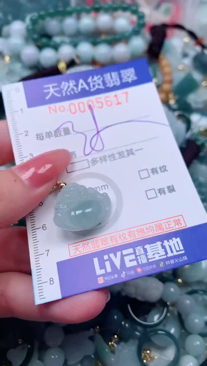 【闪购商品】翡翠颈饰未镶嵌00005617