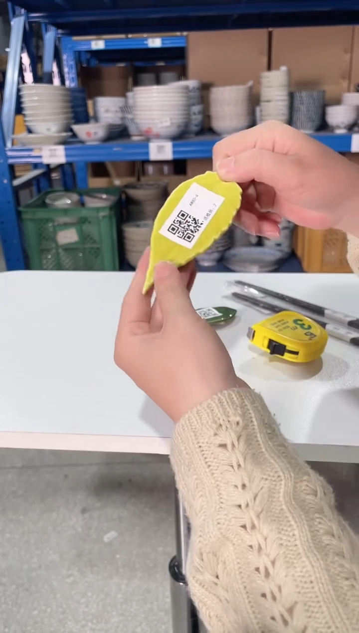 陶瓷树叶筷子架树叶筷子架