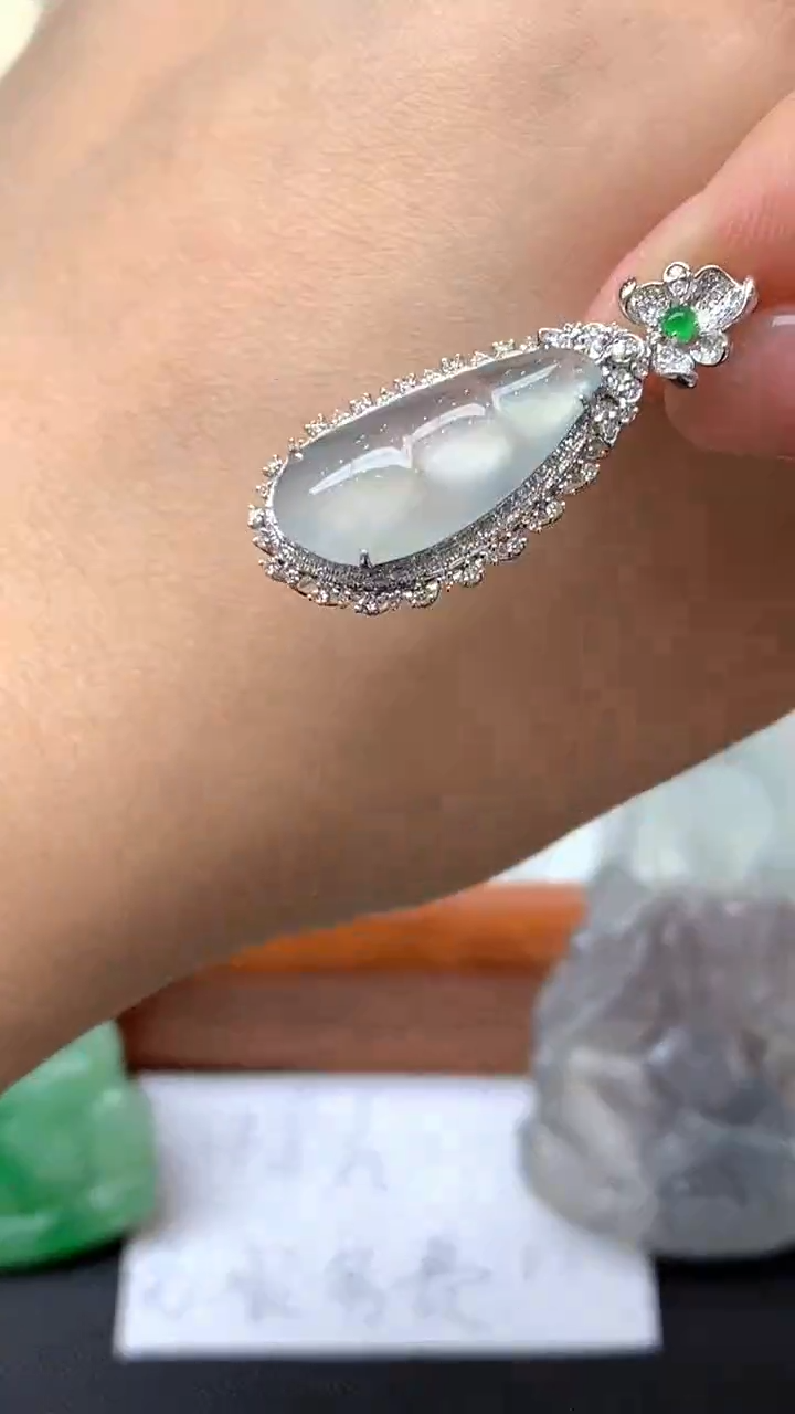 【闪购商品】翡翠颈饰未镶嵌195-天然翡翠
