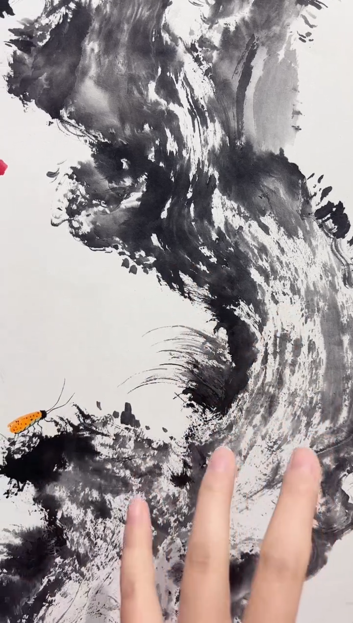 国画秦燕格国画手绘作品Y35