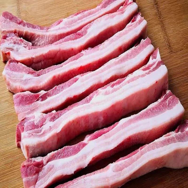 【拍三斤送两斤到手五斤】农家散养带皮五花肉到手五斤顺丰包邮