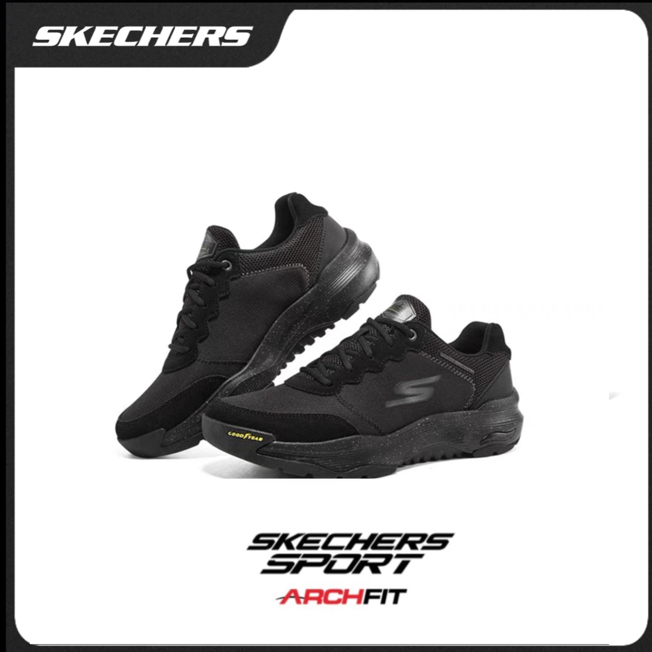 【足弓跑鞋断码福利】斯凯奇男超跑鞋四季款透气轻便缓震运动鞋网面