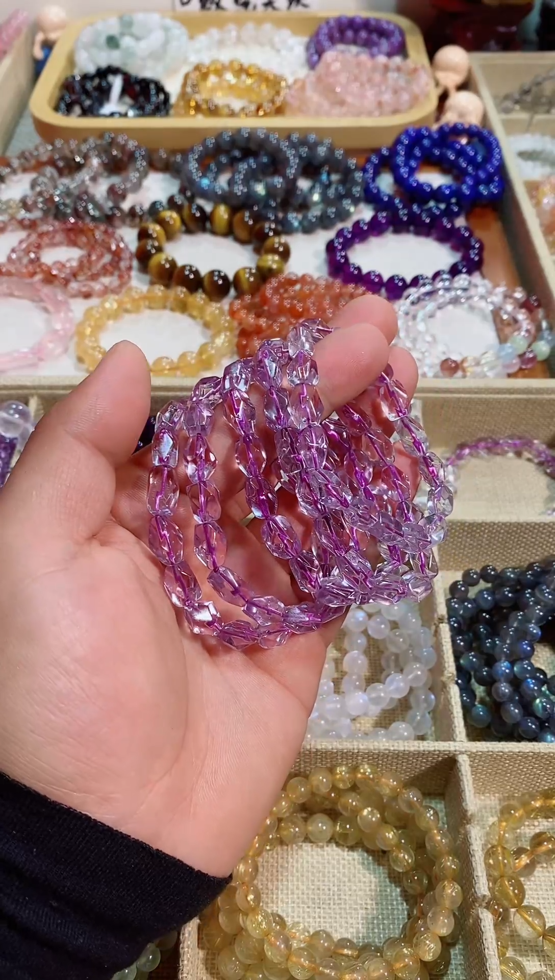 【闪购商品】紫晶手链未镶嵌随行紫水晶 (多样性发其一）