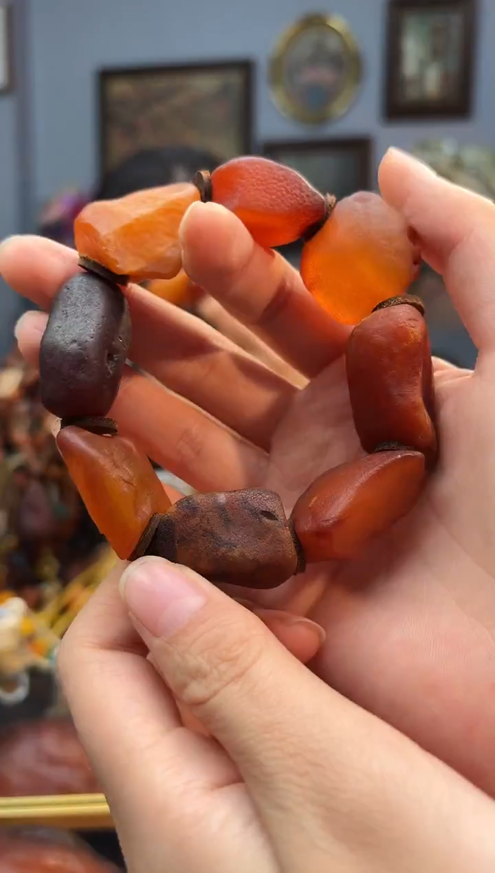 手串琥珀未镶嵌手串