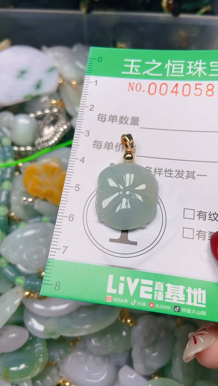 【闪购商品】翡翠颈饰未镶嵌闪购0040580