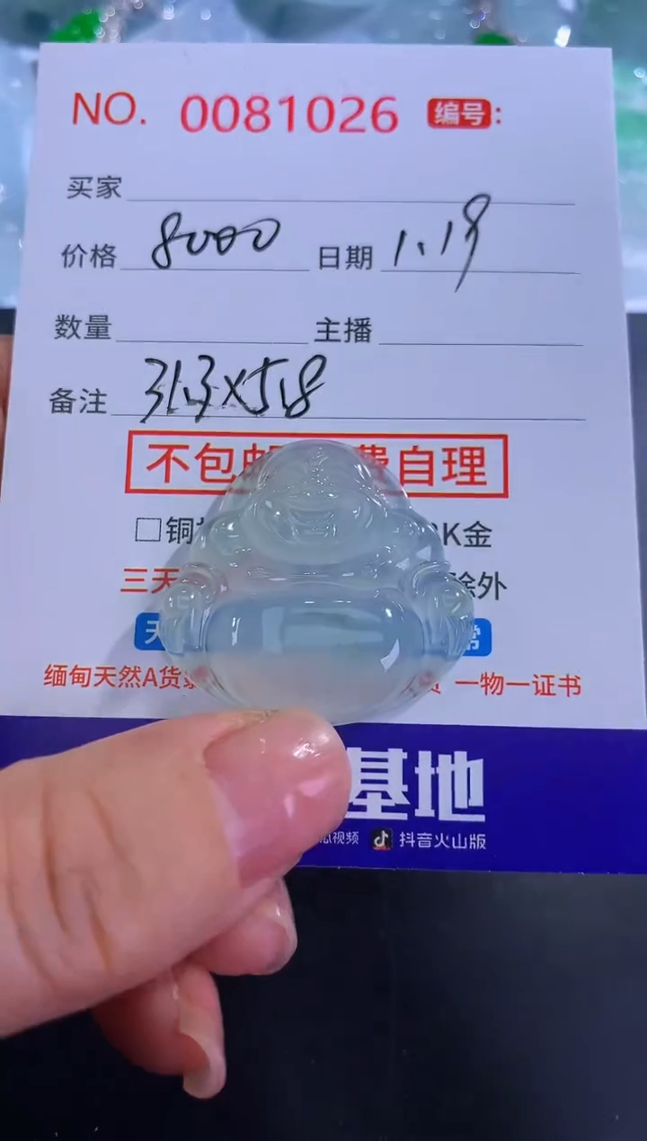 【闪购商品】翡翠颈饰未镶嵌！