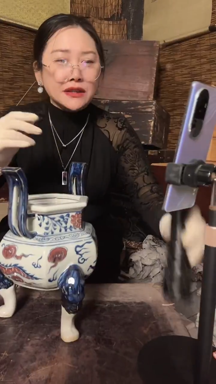 摆件瓷景德镇陶瓷摆件X760