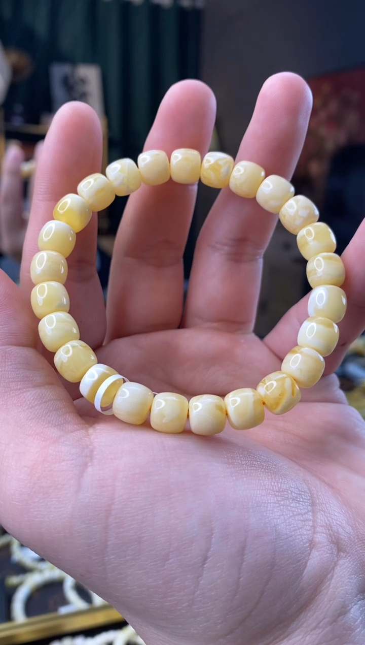 【闪购商品】蜜蜡手串未镶嵌8.7mm老型