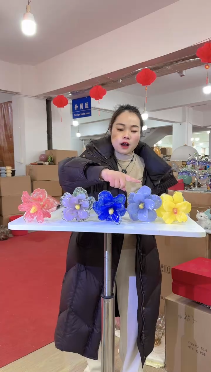 【闪购商品】无铅玻璃甄选花器-n-早五只