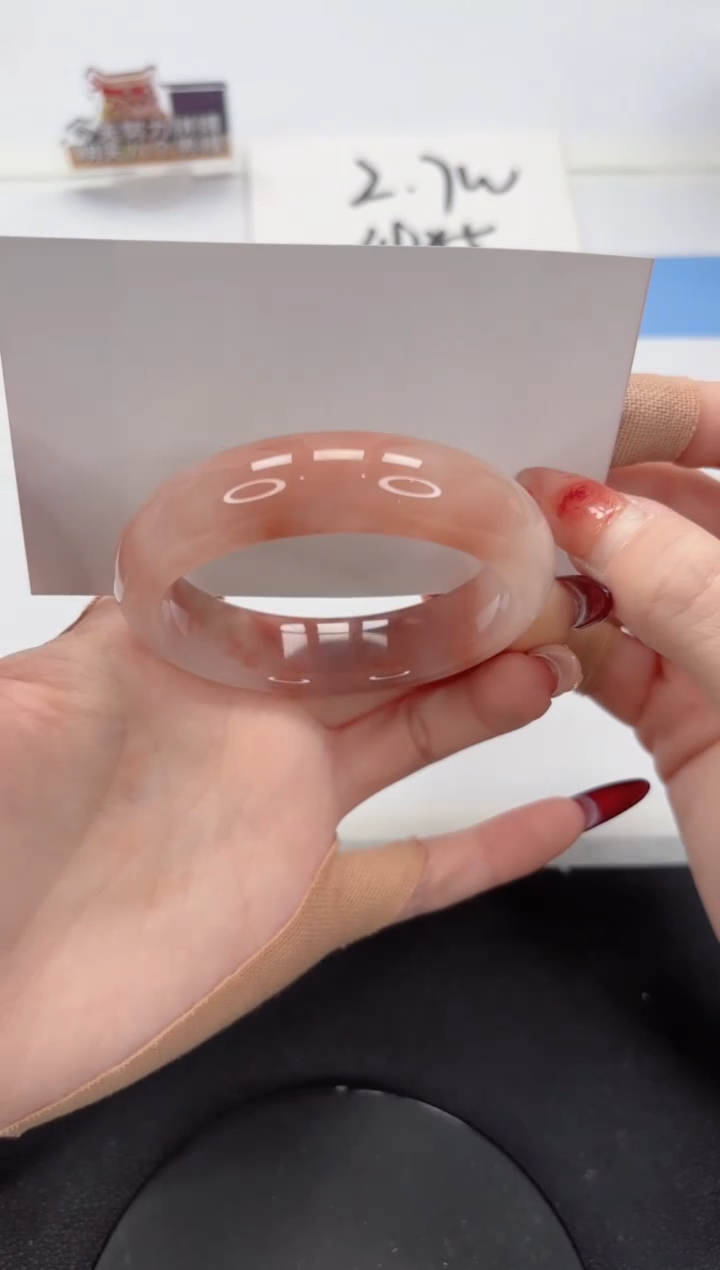 【闪购商品】石英质玉手镯未镶嵌A72-53.6