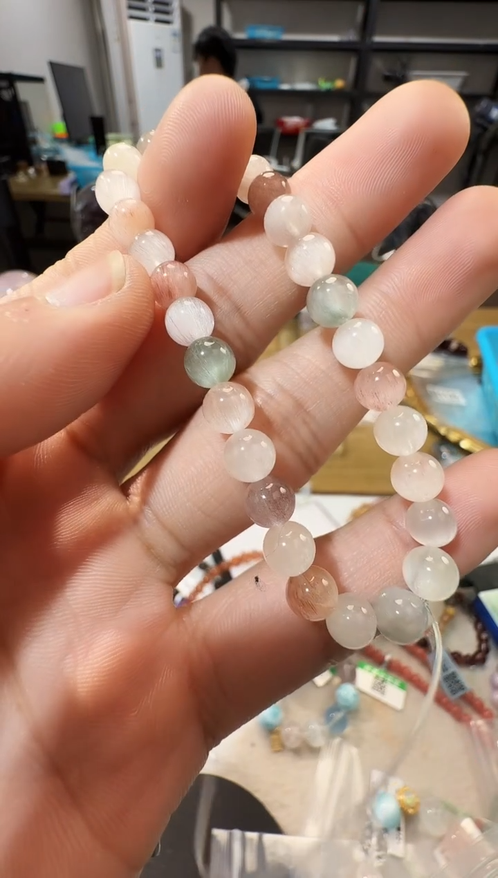 未镶嵌手链水晶晶6554 约6mm