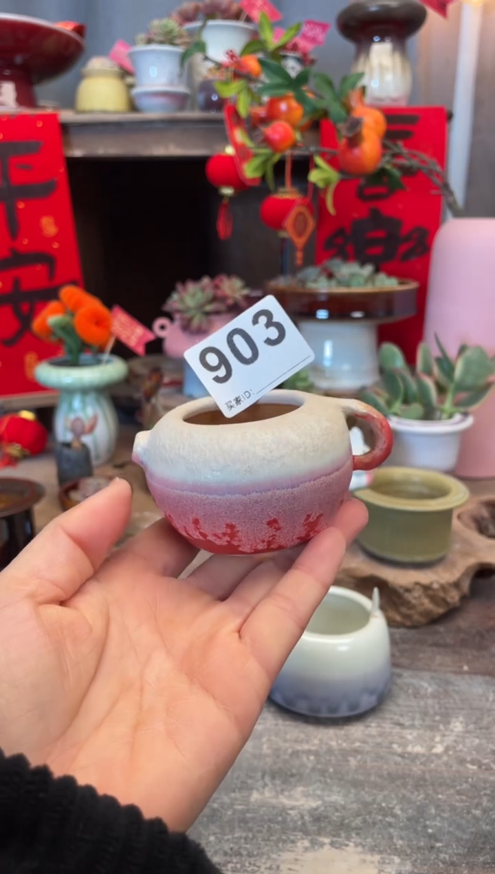 【闪购商品】摆件903知木小芳花盆