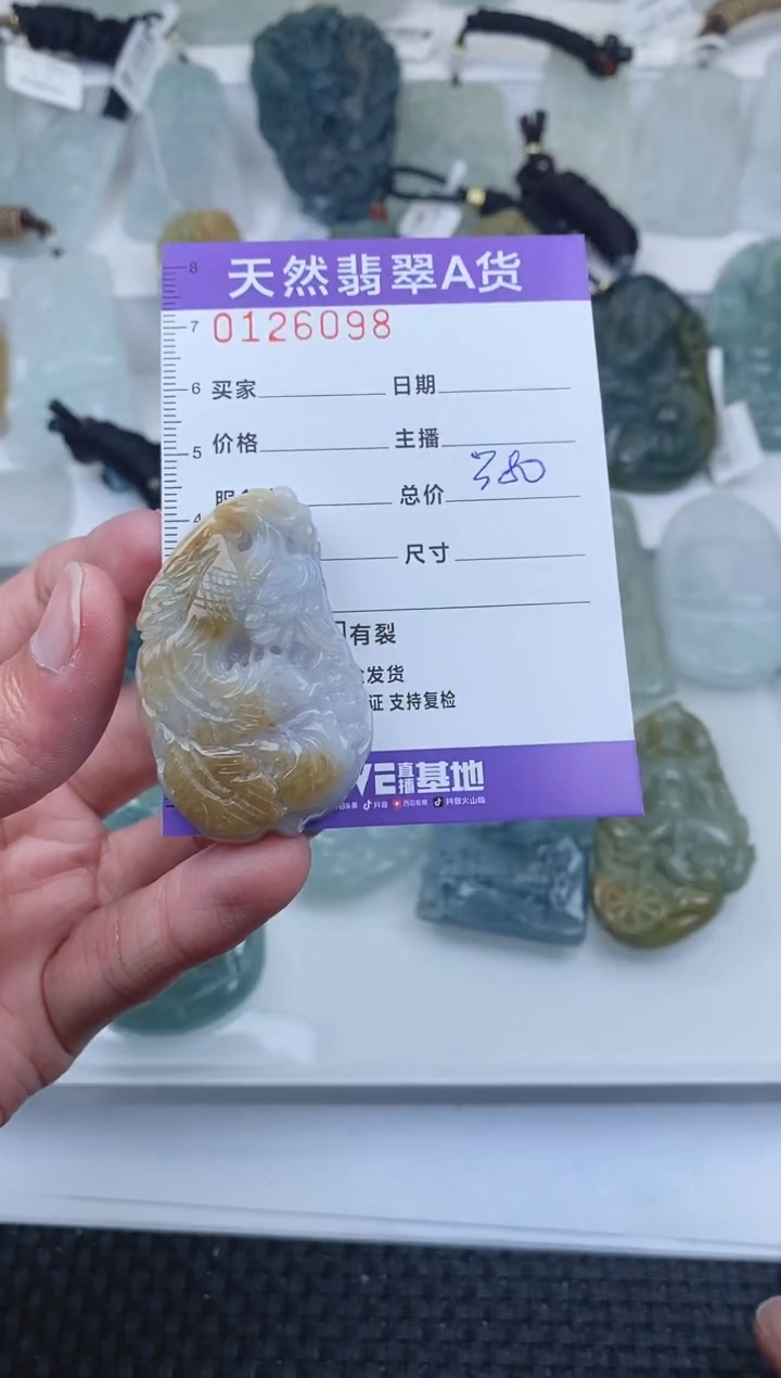 【闪购商品】翡翠颈饰未镶嵌        098