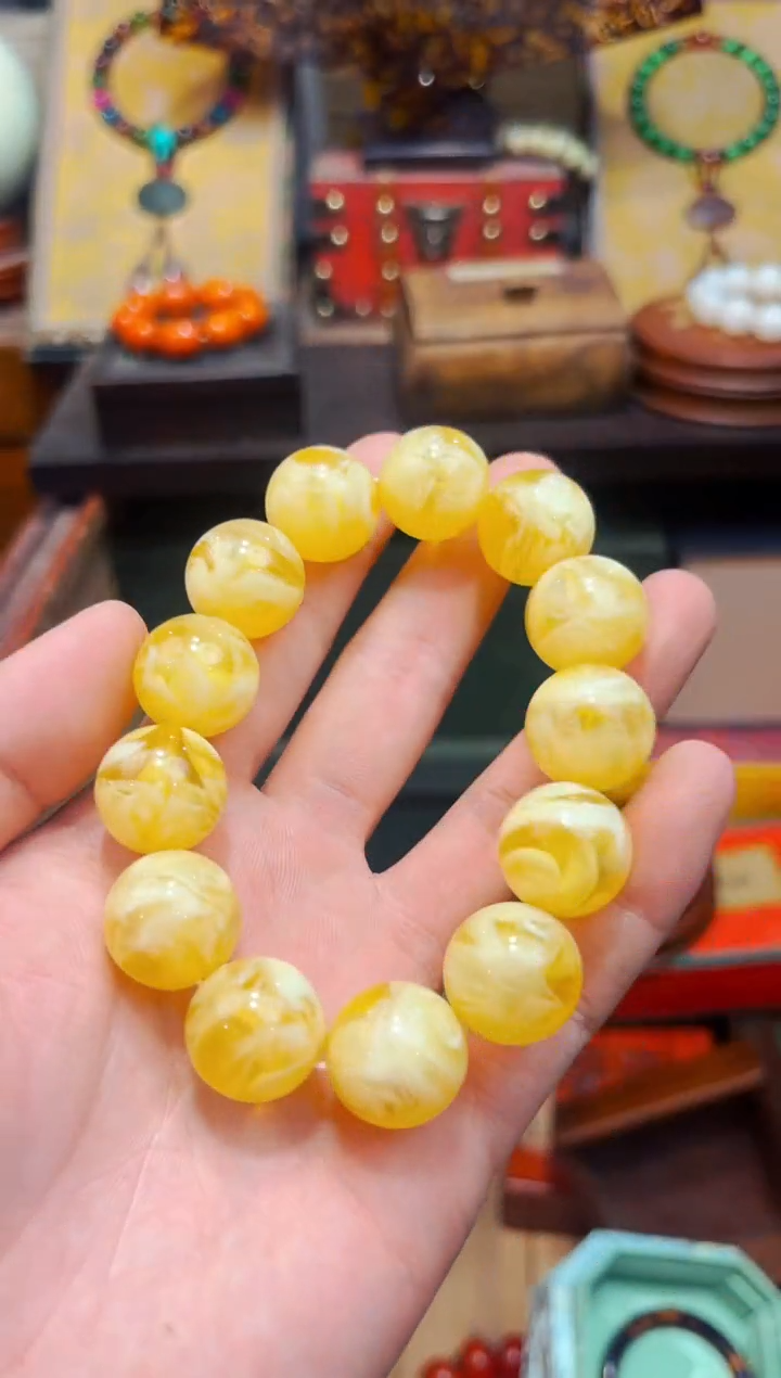 【闪购商品】蜜蜡裸石未镶嵌A硕弟高端精品链接62