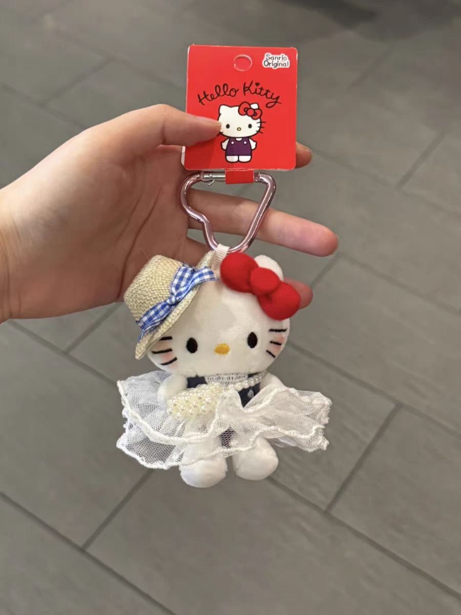 正版【kitty挂件合集】三丽鸥可爱挂件毛绒玩偶配饰