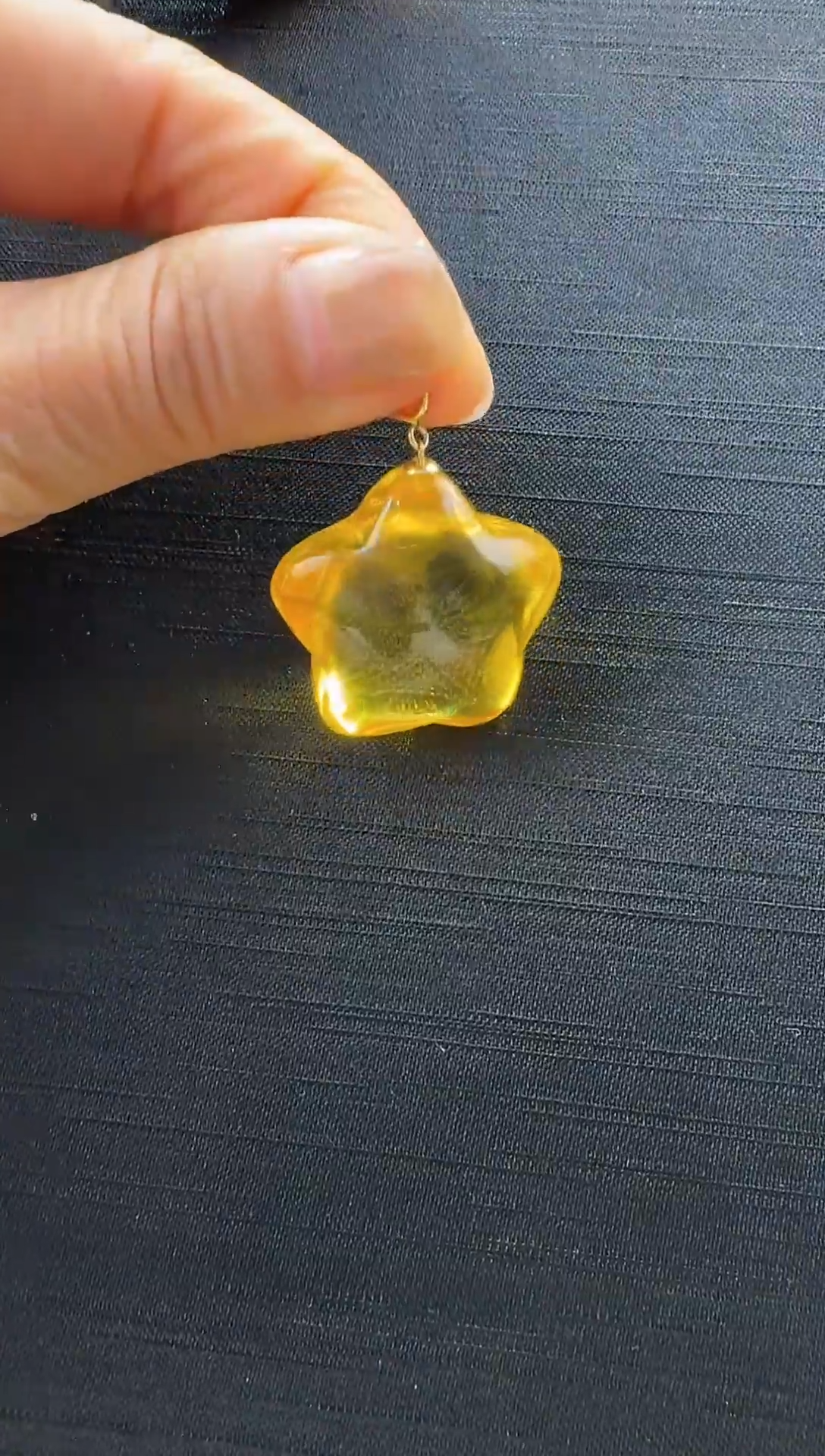 【闪购商品】琥珀颈饰未镶嵌星星