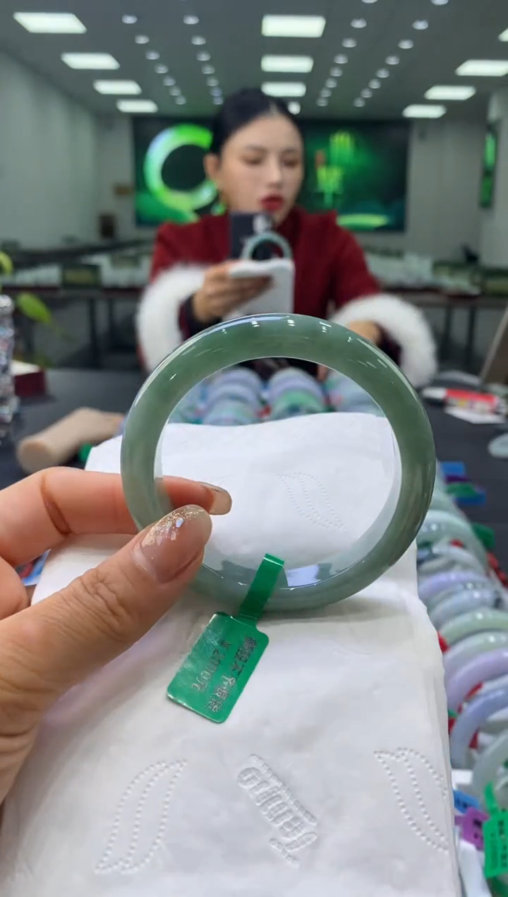 未镶嵌手镯翡翠00002724