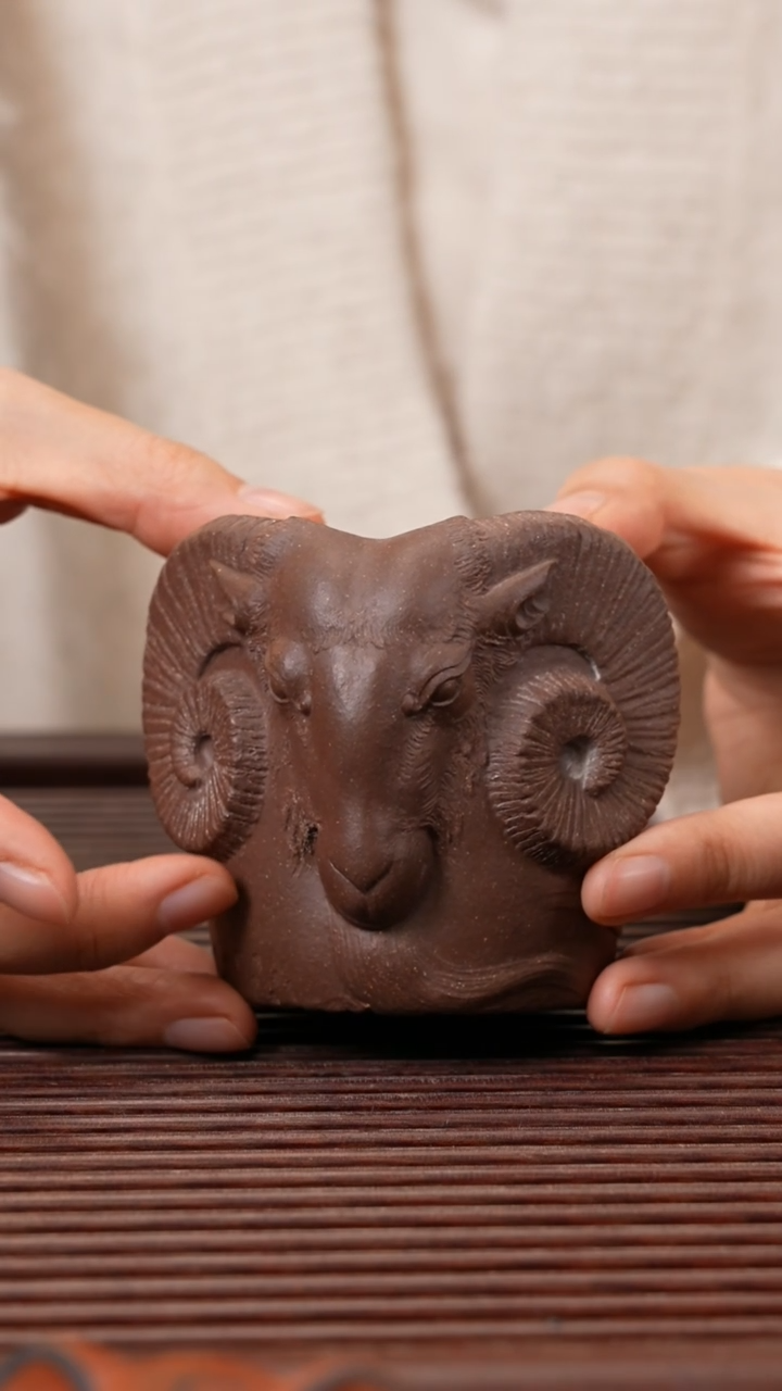 【闪购商品】紫砂茶宠羊杯，，，