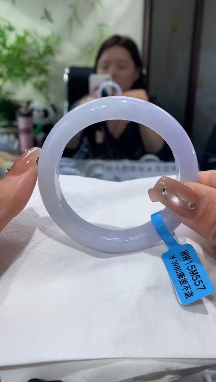 未镶嵌手镯翡翠圈口55.4