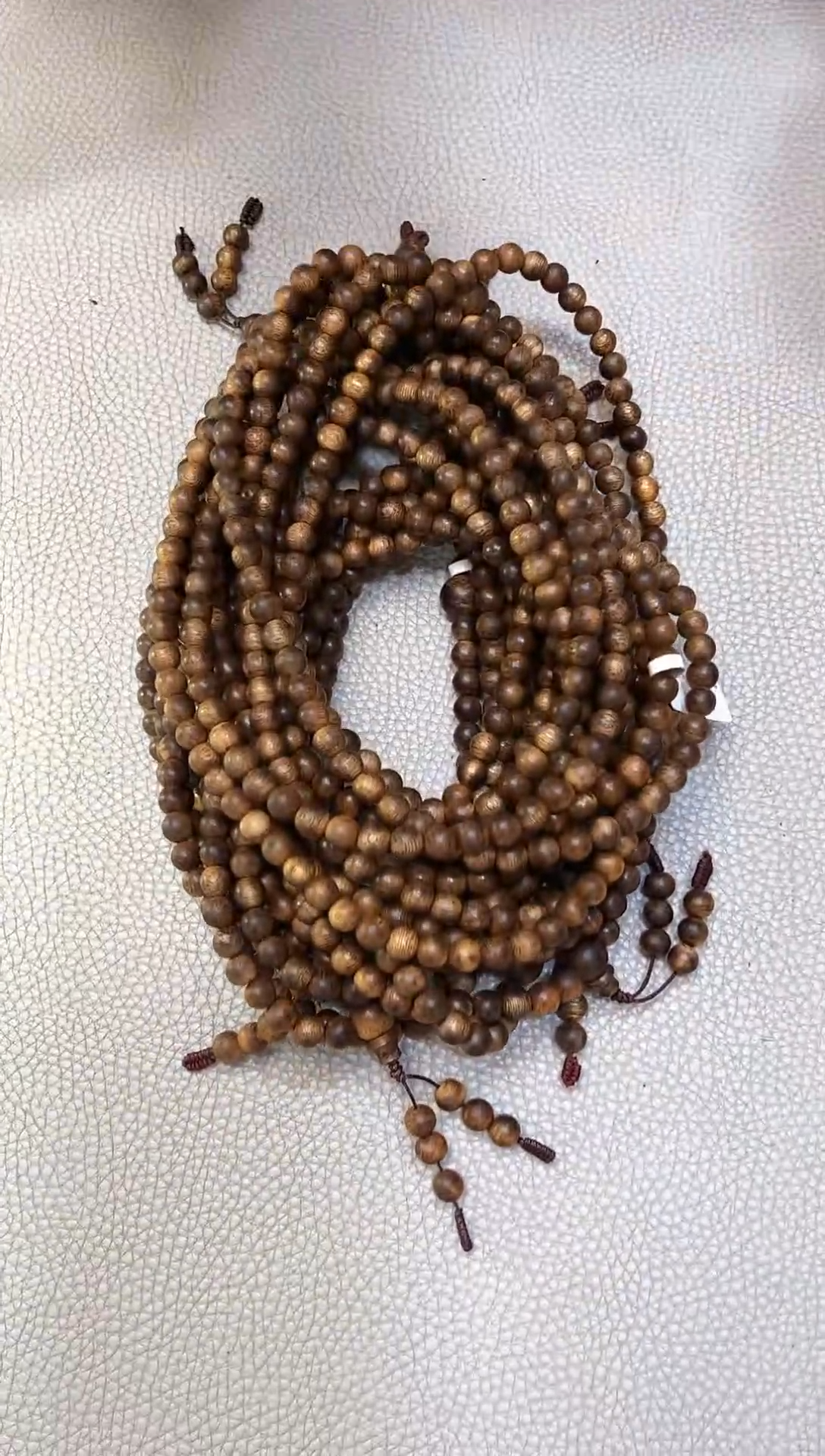 沉香手串棋楠命根子圆珠0.7多圈多样性发其一