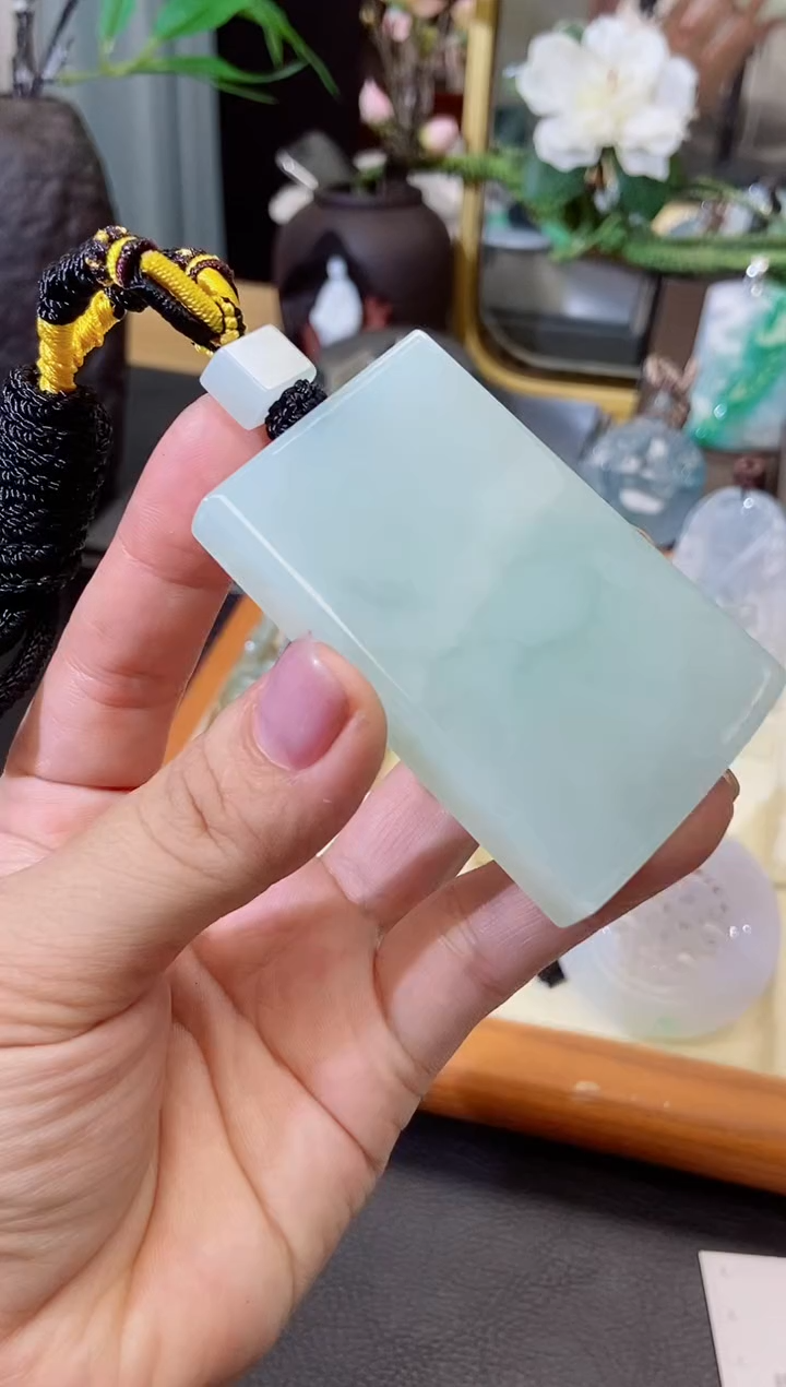 颈饰未镶嵌翡翠缅甸天然翡翠