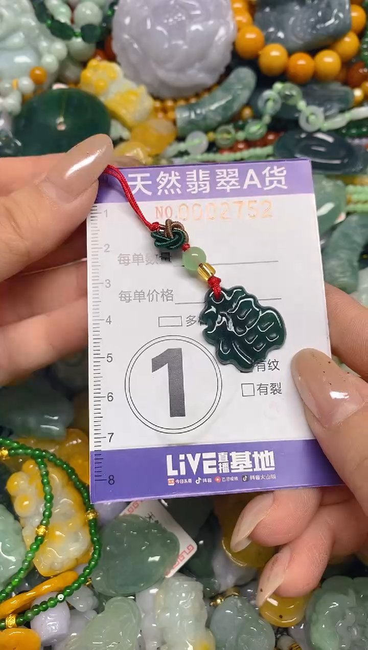 颈饰未镶嵌翡翠闪购0002752