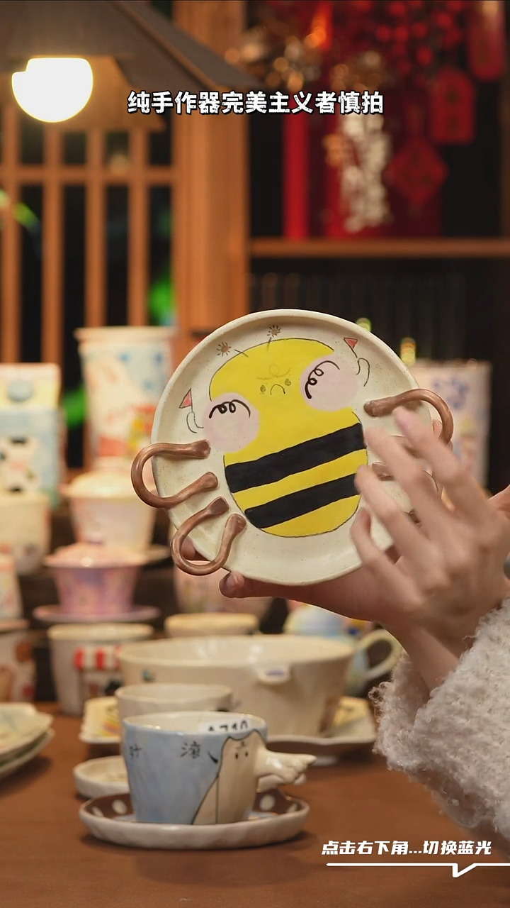 【闪购商品】摆件A1018文创纯手工手绘