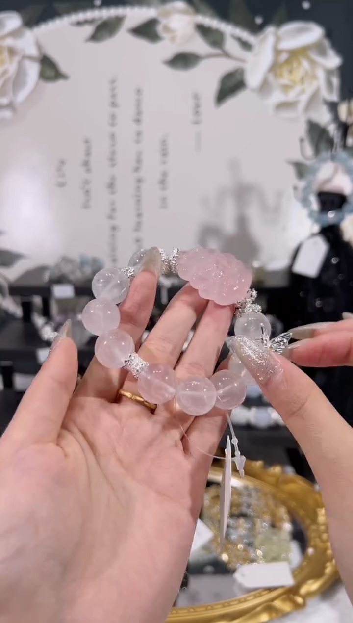 【闪购商品】水晶手链未镶嵌天然水晶默认微瑕 多样性发货发其一