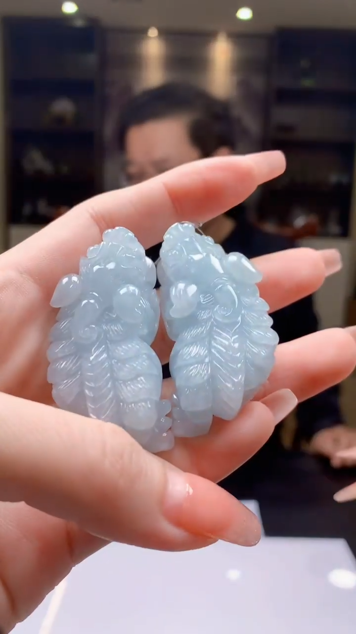 【闪购商品】定制翡翠未镶嵌1074-毛货挂件31