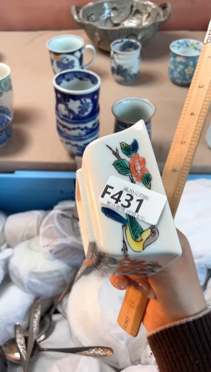 瓷片唐*儿瓷器瓷器F431