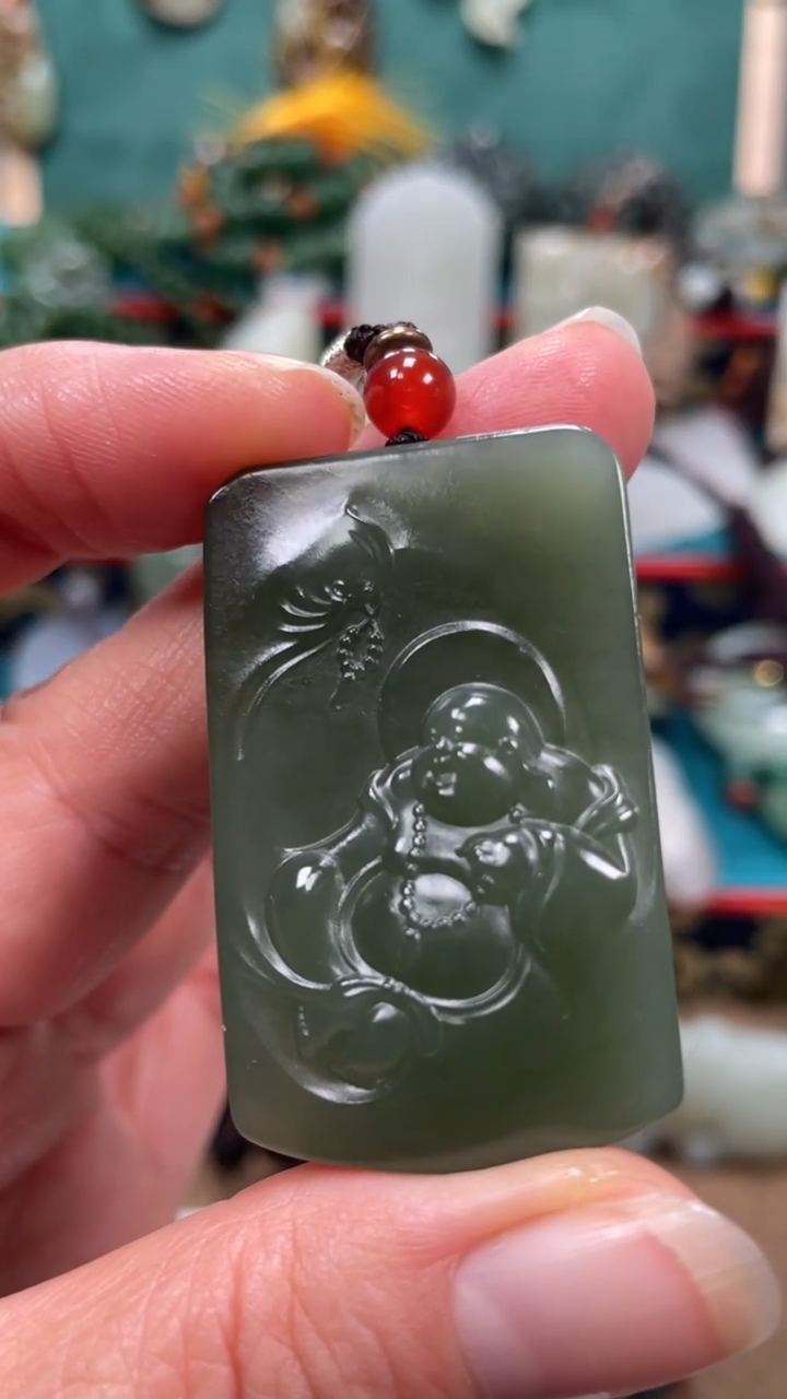未镶嵌和田玉挂件0089