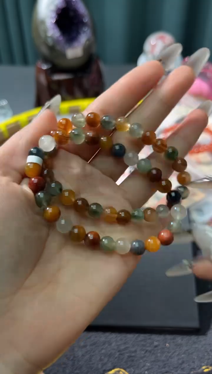 【闪购商品】水晶手链未镶嵌86多样性发其一/7+2