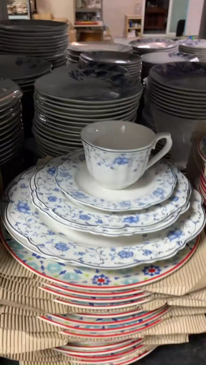 【闪购商品】瓷片陶瓷原单CC052餐具五件套