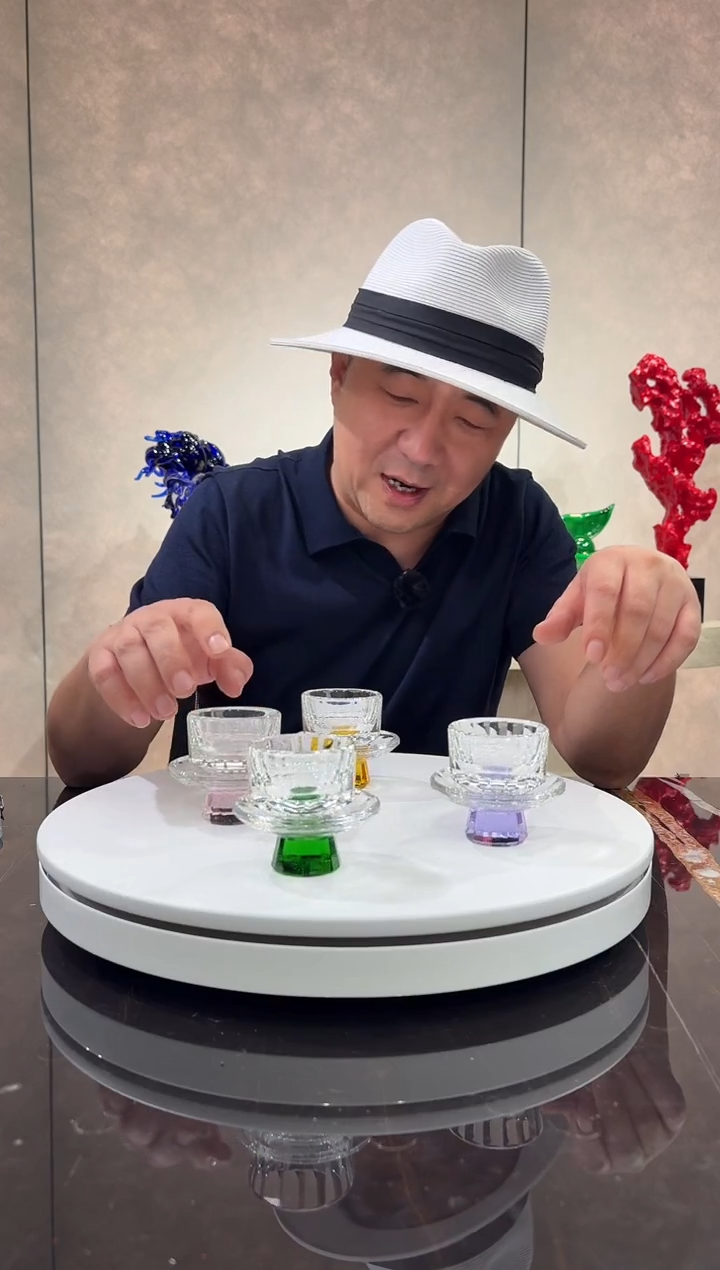 摆件花茶杯4碟4杯