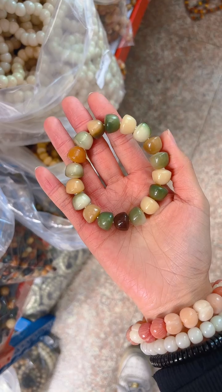 吊坠菩提根/象牙果多宝碗珠单圈