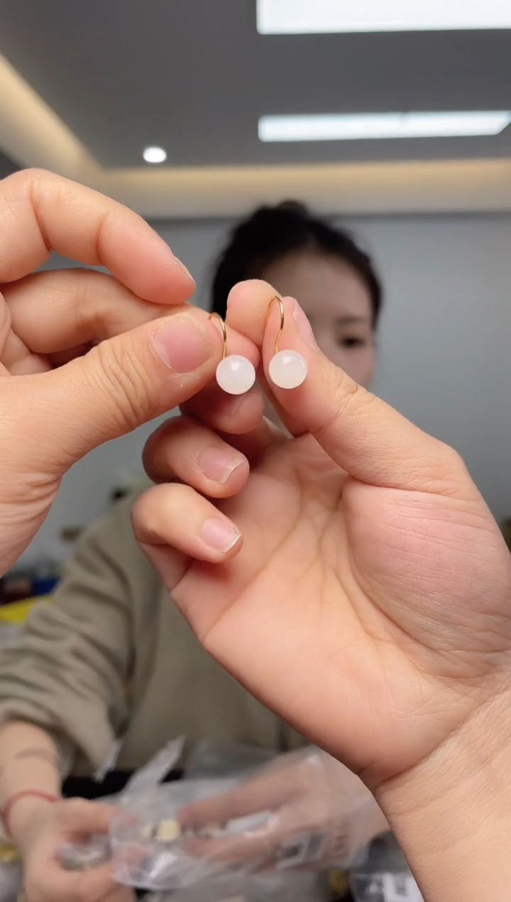 【闪购商品】和田玉·银S925镶嵌（多样性单个发货）
