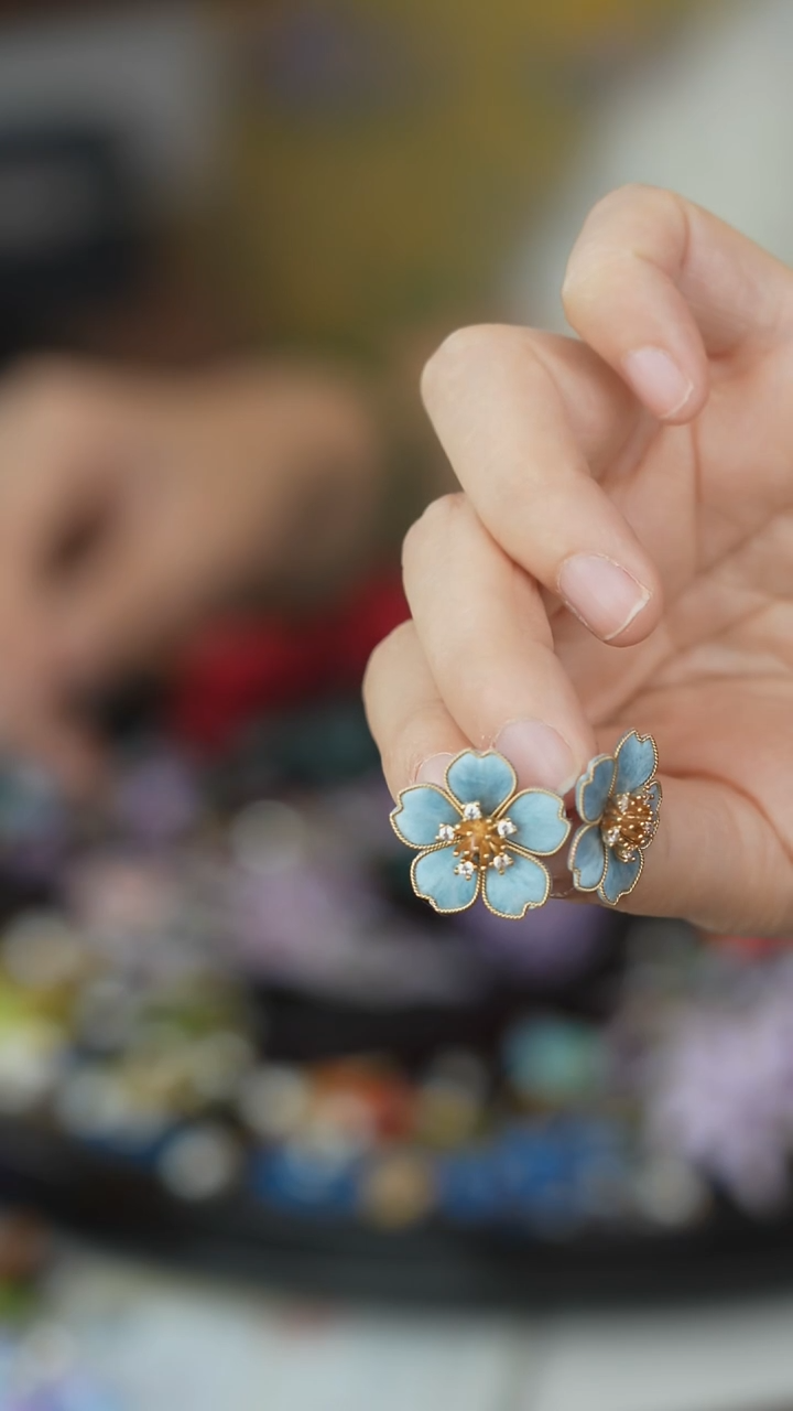 刺绣闪购纯手工非遗国风饰品