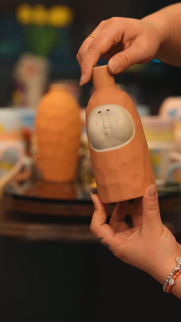 【闪购商品】摆件景德镇釉下彩绘设计师款式陶瓷