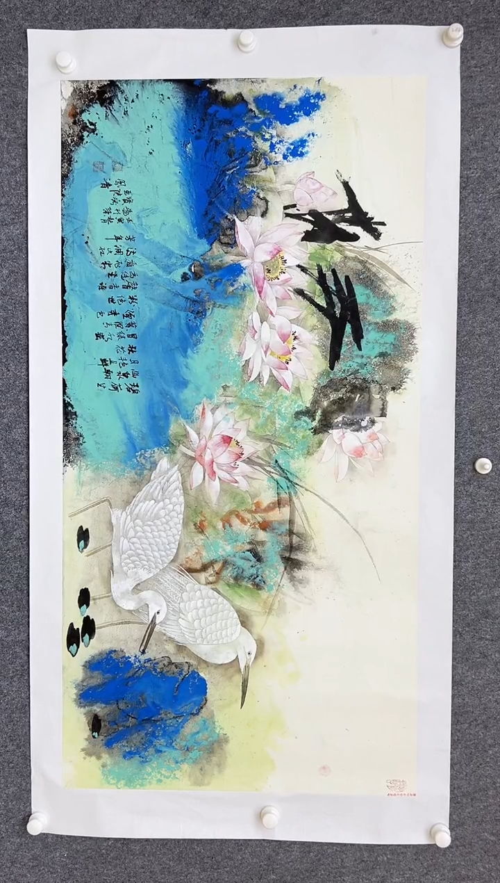 【闪购商品】国画范凤清-8平尺-国画作品