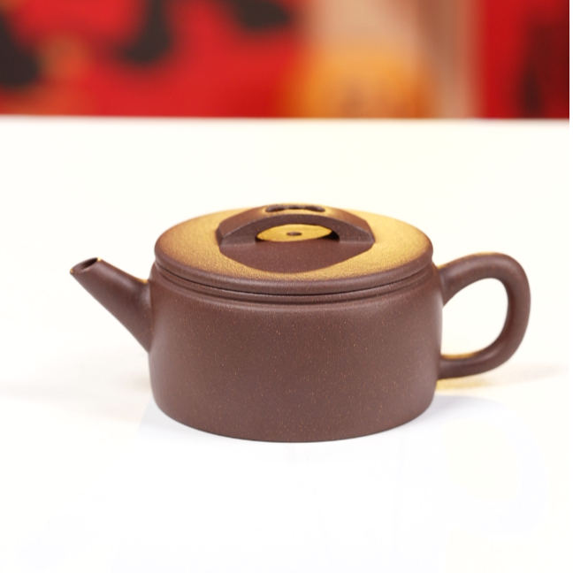 汉瓦壶 紫玉桃花泥  YZL                                     
