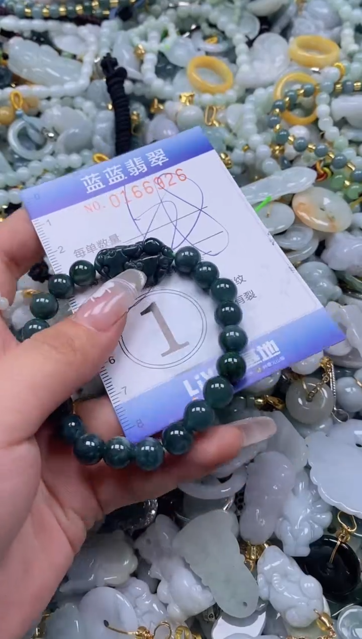 【闪购商品】翡翠颈饰未镶嵌闪购0166926多样性发其一