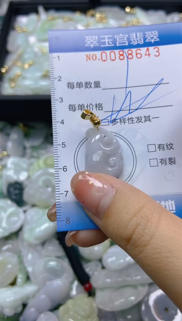 【闪购商品】翡翠颈饰未镶嵌闪购0088643