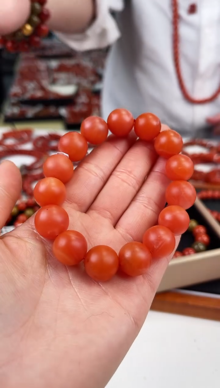 【闪购商品】南红玛瑙保山手串14+未镶嵌一个/条