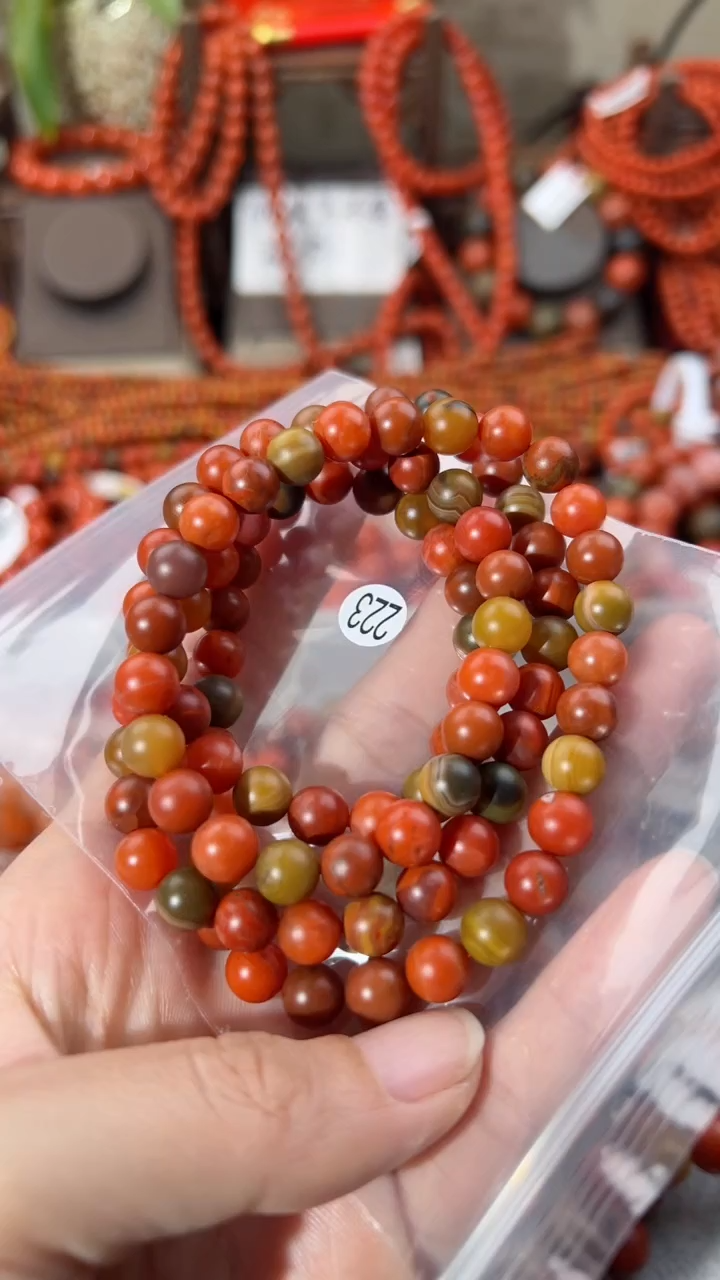 【闪购商品】南红玛瑙手串未镶嵌7