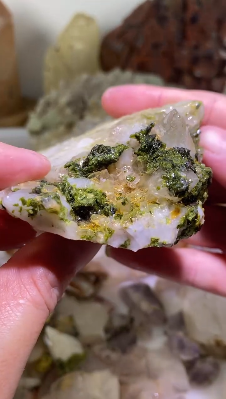 未镶嵌珠宝半成品水晶103号230g四川美姑超七花园水晶