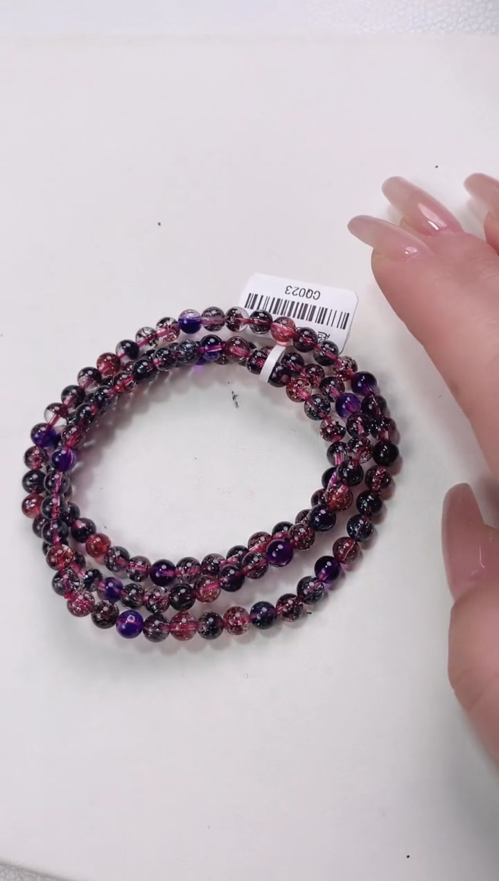 【闪购商品】水晶超七多圈5*未镶嵌多人多样性发其一