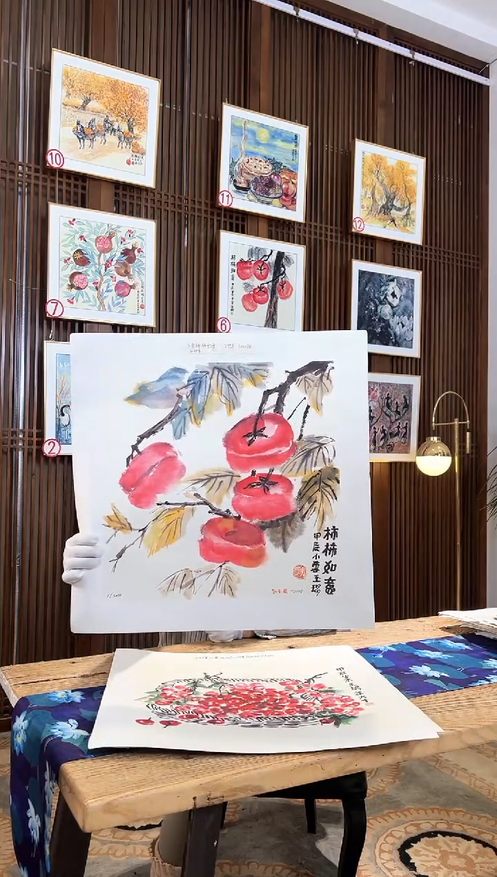 版画版画耿玉琨名章限量版画S