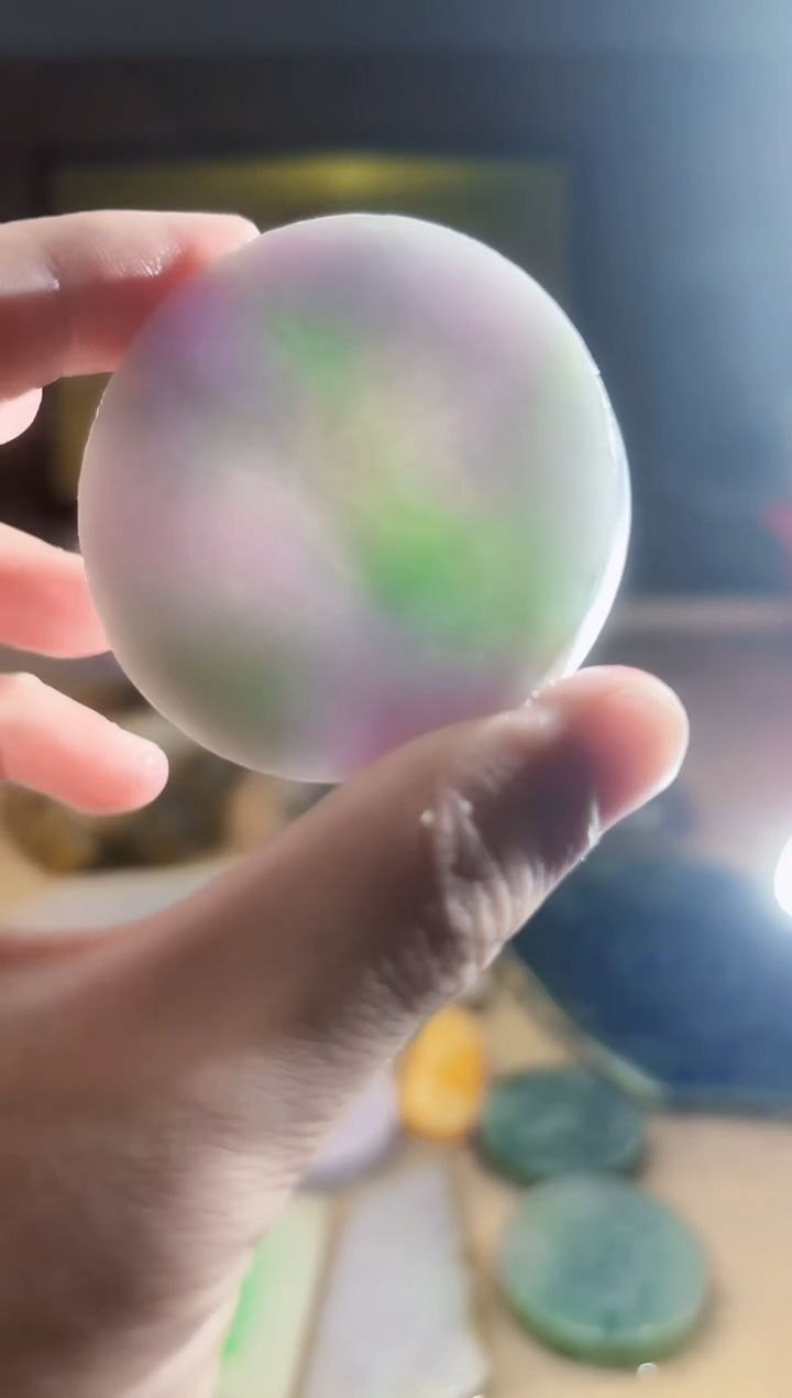 翡翠挂件未镶嵌A货张麦7109