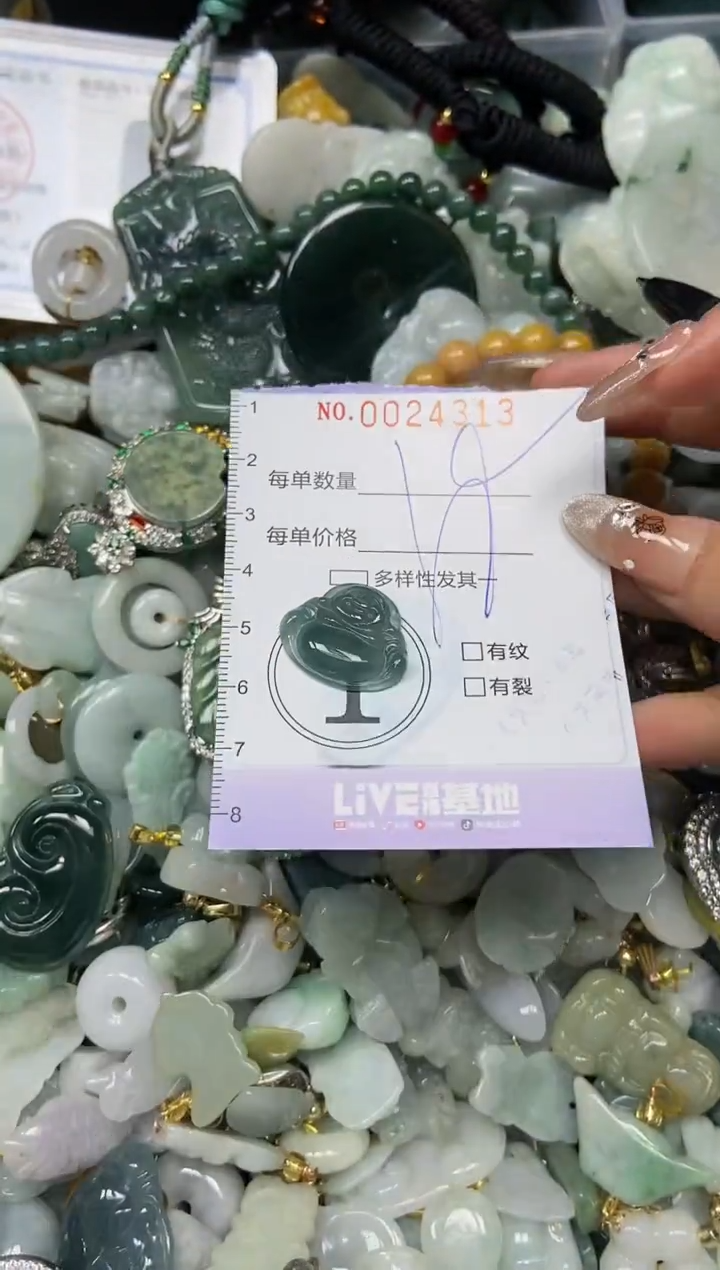 【闪购商品】翡翠颈饰未镶嵌闪购0024313